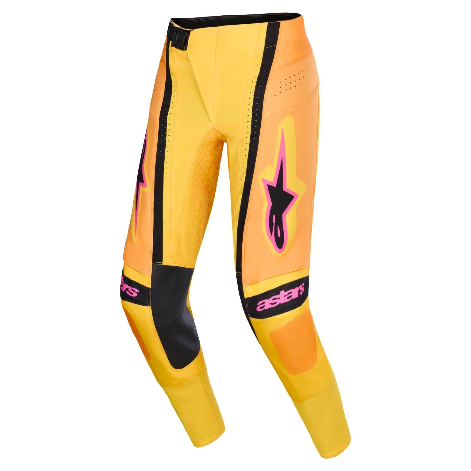 Alpinestars 2026 Techstar Nomur Motocross Pants Orange Yellow Pink